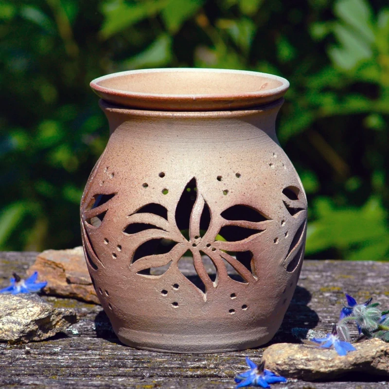 Aroma lampa - květinový motiv
