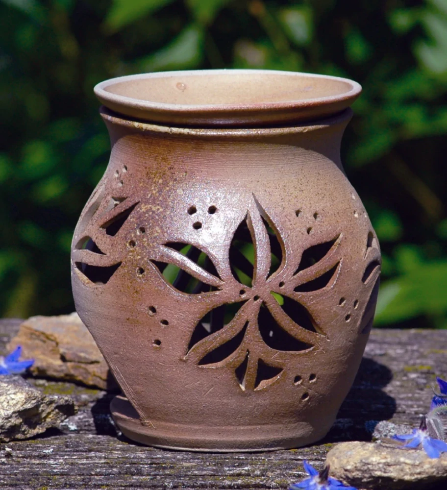 Aroma lampa - květinový motiv