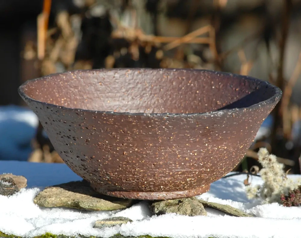 Šamotová miska (šířka 23 cm)