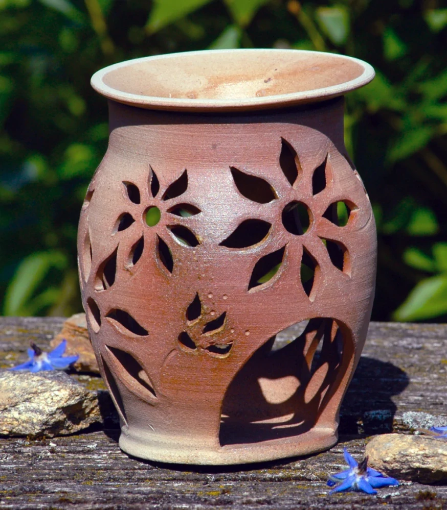 Aroma lampa - květinový motiv