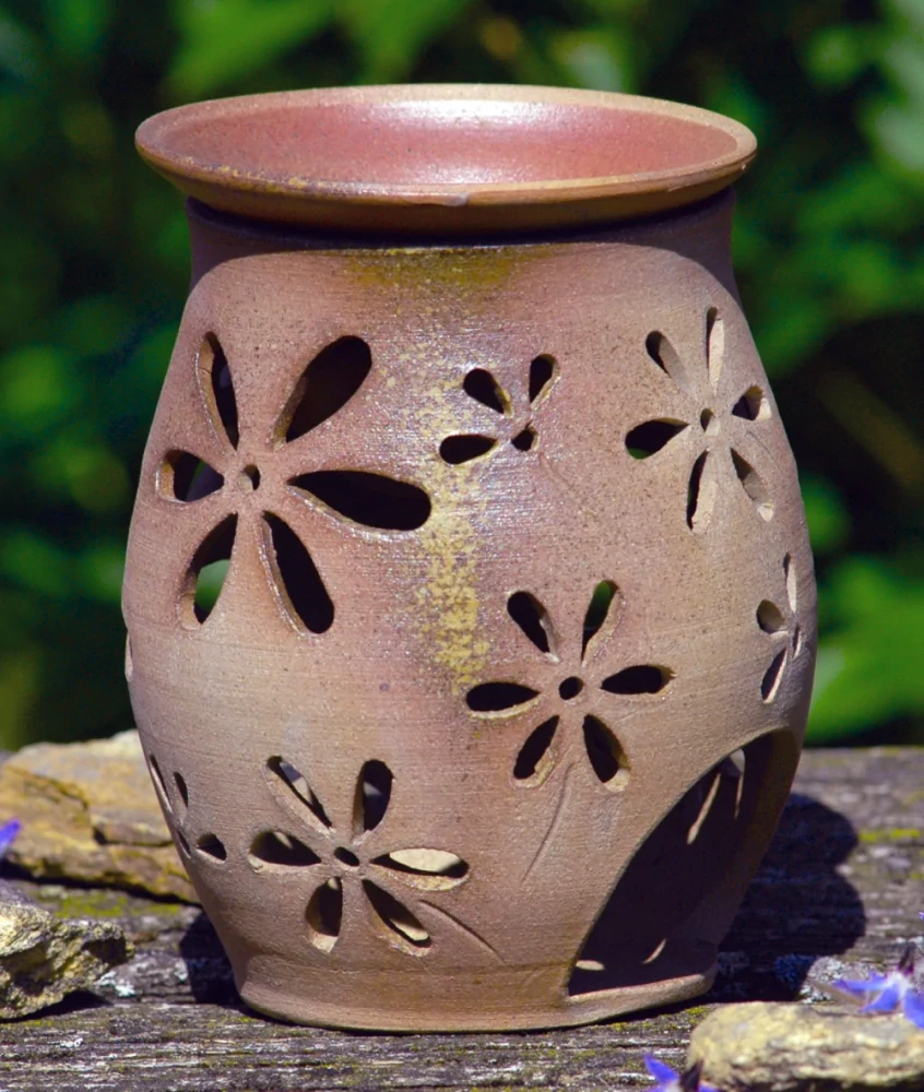 Aroma lampa - květinový motiv