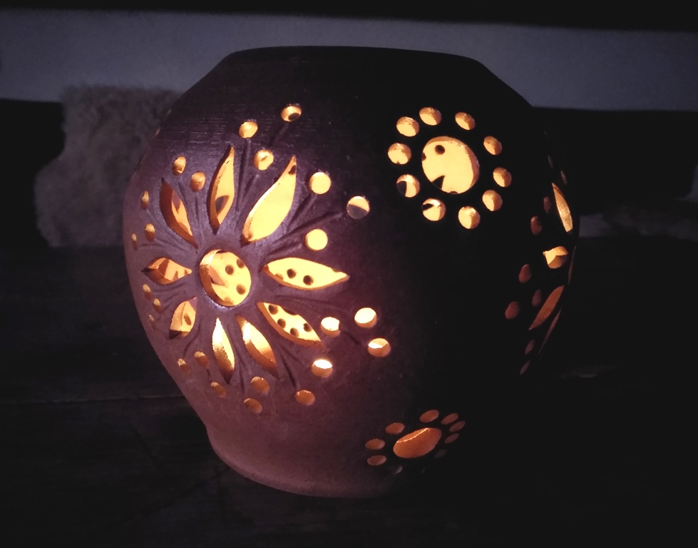 Lampa luční květ