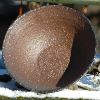 Šamotová miska (šířka 23 cm)