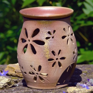 Aroma lampa - květinový motiv
