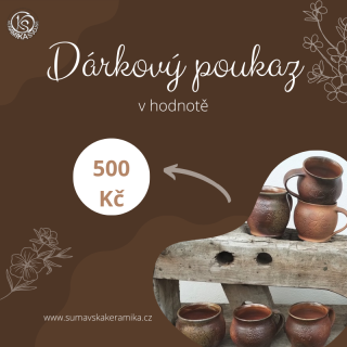 Dárkový poukaz 500 Kč